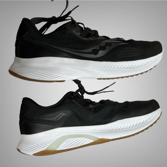 Saucony Men's Guide 15 Running Shoe in Black/Gum Style S20684-12 NEW Size 12 - Picture 7 of 9